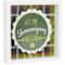 6" Green Plaid Let the Shenanigans Begin St. Patrick's Day Framed Wall Sign